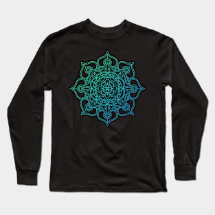 Flowers Mandala Long Sleeve T-Shirt